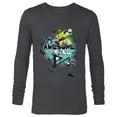 thumbnail image 1 of Disney The Nightmare Before Christmas Awesome to the Bone - Long Sleeve T-Shirt for Men – Customized-Charcoal Heather, 1 of 5