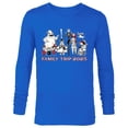 thumbnail image 1 of Disney The Nightmare Before Christmas B&W&R Family Trip 2025 - Long Sleeve T-Shirt for Men - Customized-Navy, 1 of 5