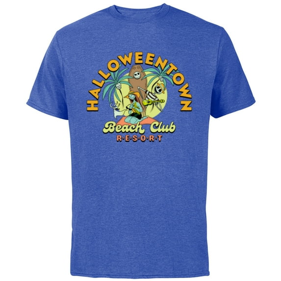 Disney The Nightmare Before Christmas Beach Club Resort - Short Sleeve Cotton T-Shirt for Adults - Customized-Royal Heather