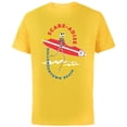 thumbnail image 1 of Disney The Nightmare Before Christmas Beach Scare-adise Jack - Short Sleeve Cotton T-Shirt for Adults - Customized-Yellow, 1 of 5