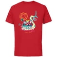 thumbnail image 1 of Disney The Nightmare Before Christmas Boo Crew Since 1993 - Short Sleeve Cotton T-Shirt for Adults - Customized-Red, 1 of 5