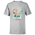 thumbnail image 1 of Disney The Nightmare Before Christmas Boo Crew Since 1993 - Short Sleeve T-Shirt for Kids - Customized-Athletic Heather, 1 of 5