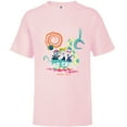 thumbnail image 1 of Disney The Nightmare Before Christmas Boo Crew Since 1993 - Short Sleeve T-Shirt for Kids - Customized-Soft Pink, 1 of 5