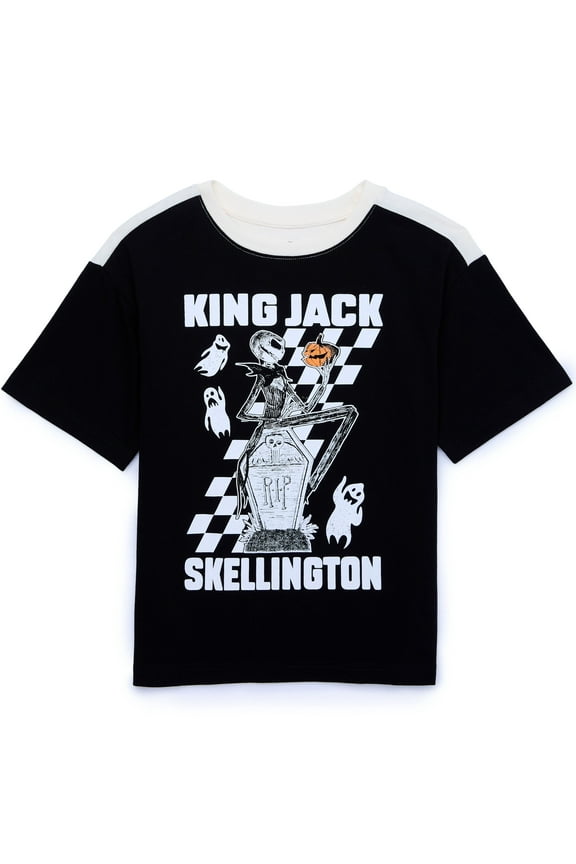 Disney The Nightmare Before Christmas Boys King Jack Tee, Sizes 4-18