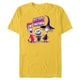 thumbnail image 1 of Disney The Nightmare Before Christmas Friends Scare Together - Short Sleeve Blended T-Shirt for Adults - Customized-Yellow, 1 of 5
