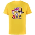 thumbnail image 1 of Disney The Nightmare Before Christmas Friends Scare Together - Short Sleeve Cotton T-Shirt for Adults - Customized-Yellow, 1 of 5