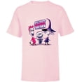 thumbnail image 1 of Disney The Nightmare Before Christmas Friends Scare Together - Short Sleeve T-Shirt for Kids - Customized-Soft Pink, 1 of 5