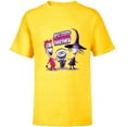 thumbnail image 1 of Disney The Nightmare Before Christmas Friends Scare Together - Short Sleeve T-Shirt for Kids - Customized-Yellow, 1 of 5