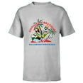 thumbnail image 1 of Disney The Nightmare Before Christmas Ghouled Vibrations - Short Sleeve T-Shirt for Kids - Customized-Athletic Heather, 1 of 5