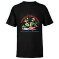 thumbnail image 1 of Disney The Nightmare Before Christmas Ghouled Vibrations - Short Sleeve T-Shirt for Kids - Customized-Black, 1 of 5