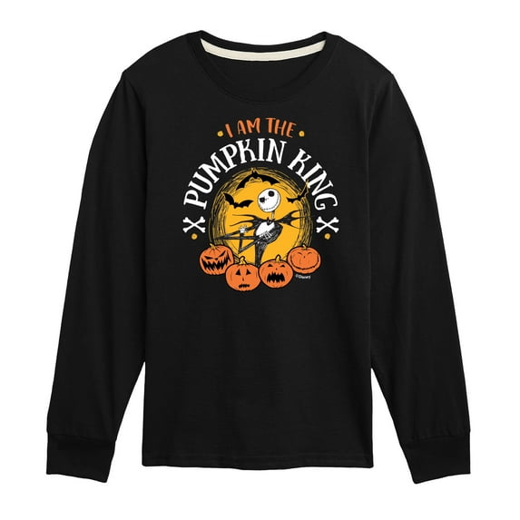 Disney - The Nightmare Before Christmas - I am The Pumpkin King - Toddler & Youth Long Sleeve Graphic T-Shirt