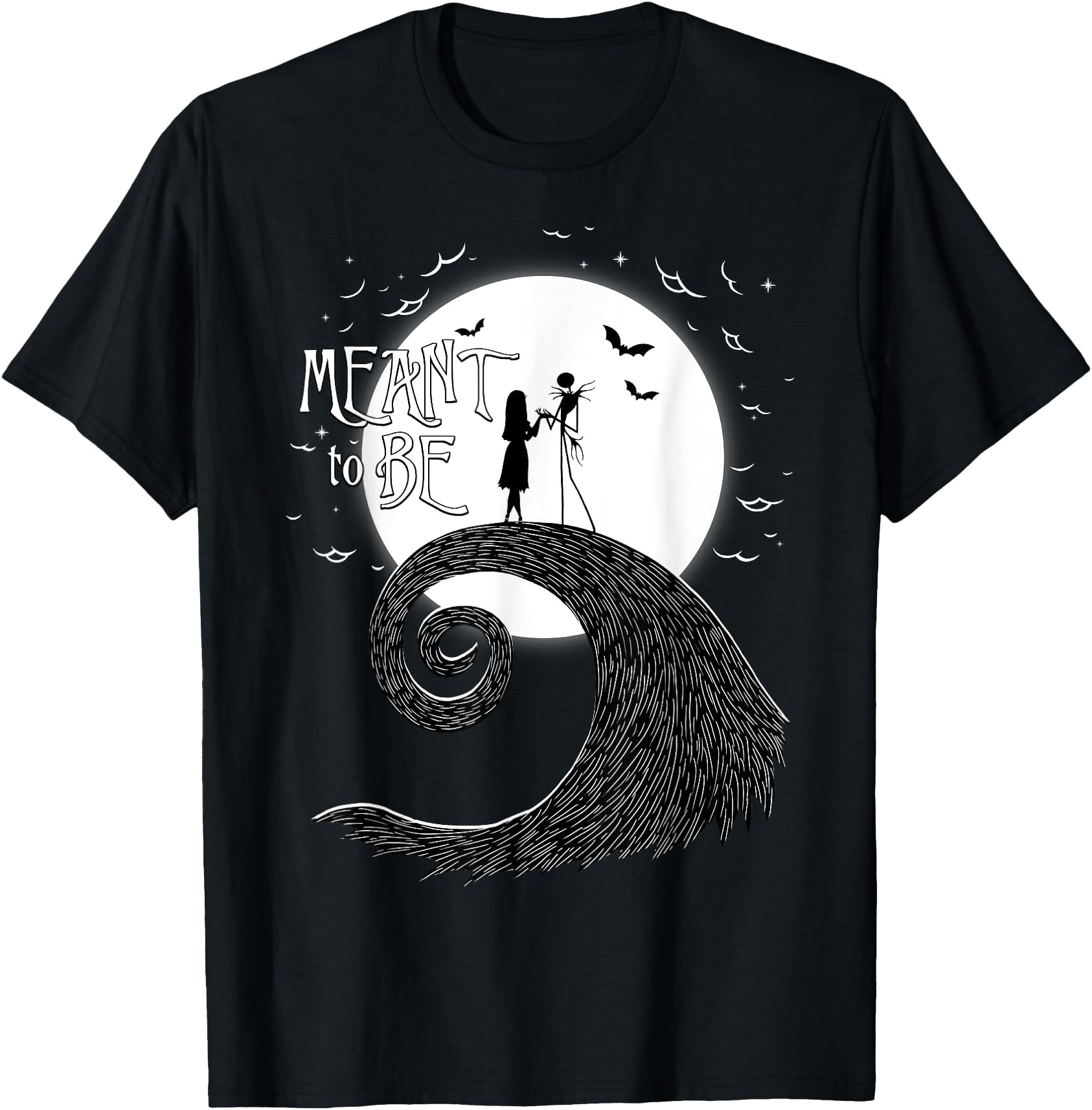 Disney The Nightmare Before Christmas Jack And Sally TShirt
