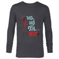 thumbnail image 1 of Disney The Nightmare Before Christmas Jack Ho Ho Oh No - Long Sleeve T-Shirt for Men – Customized-Charcoal Heather, 1 of 5