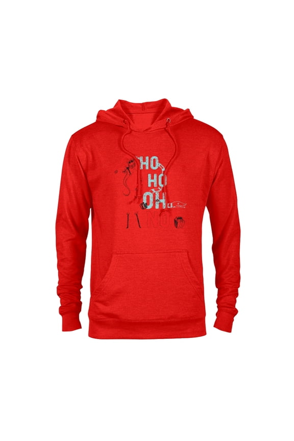Disney The Nightmare Before Christmas Jack Ho Ho Oh No - Pullover Hoodie for Adults – Customized-Red Heather