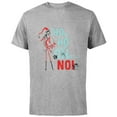 thumbnail image 1 of Disney The Nightmare Before Christmas Jack Ho Ho Oh No - Short Sleeve Cotton T-Shirt for Adults - Customized-Athletic Heather, 1 of 5