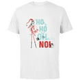 thumbnail image 1 of Disney The Nightmare Before Christmas Jack Ho Ho Oh No - Short Sleeve Cotton T-Shirt for Adults - Customized-White, 1 of 5