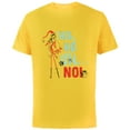 thumbnail image 1 of Disney The Nightmare Before Christmas Jack Ho Ho Oh No - Short Sleeve Cotton T-Shirt for Adults - Customized-Yellow, 1 of 5