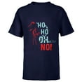 thumbnail image 1 of Disney The Nightmare Before Christmas Jack Ho Ho Oh No - Short Sleeve T-Shirt for Kids – Customized-Navy, 1 of 5