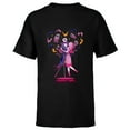 thumbnail image 1 of Disney The Nightmare Before Christmas Jack Sally Scary Love - Short Sleeve T-Shirt for Kids - Customized-Black, 1 of 5