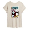 thumbnail image 1 of Disney - The Nightmare Before Christmas - Jack & Sally Since 1993 - Juniors Ideal Flowy Muscle T-Shirt, 1 of 5