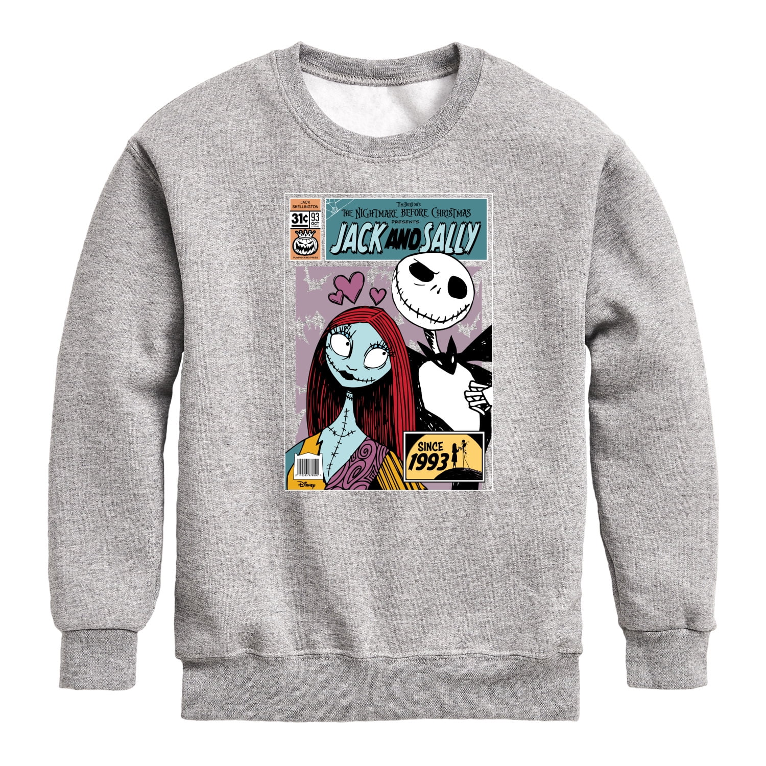 Jack and shop sally sweatshirt