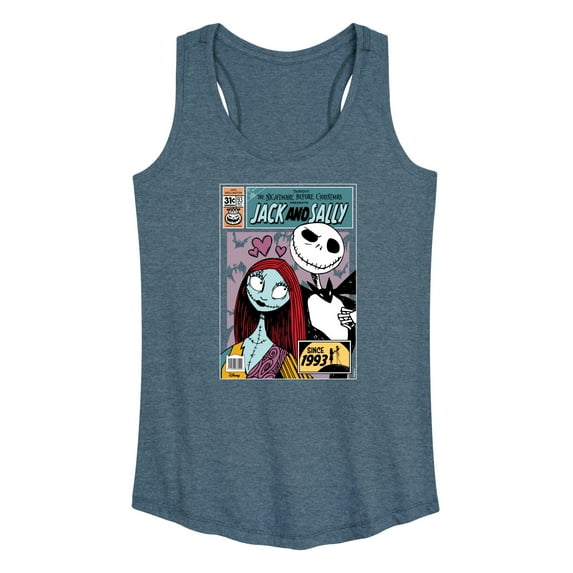 Disney - The Nightmare Before Christmas - Jack & Sally Since 1993 - Women's Racerback Tank Top