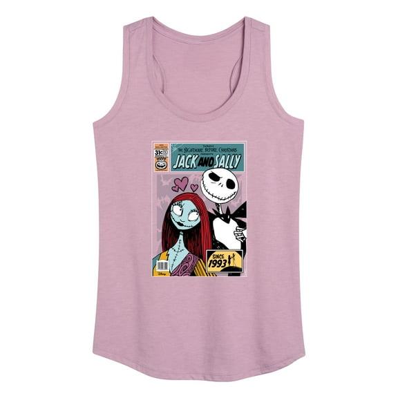 Disney - The Nightmare Before Christmas - Jack & Sally Since 1993 - Women's Racerback Tank Top