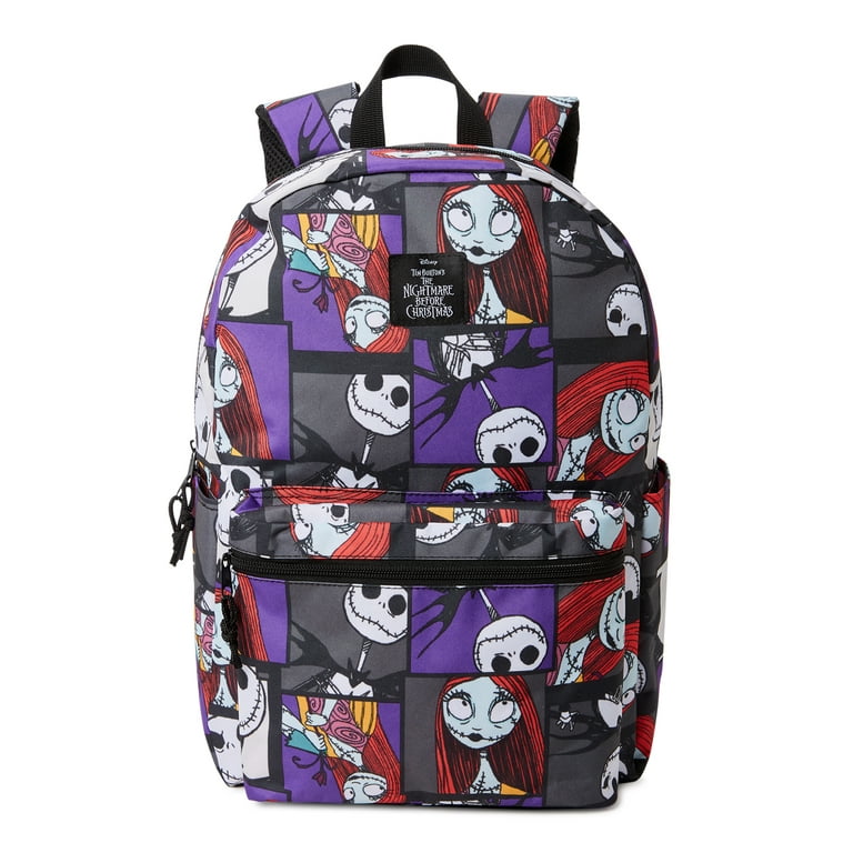 Disney The Nightmare Before Christmas Jack Sally Unisex Printed Backpack Black Muliti Color Walmart