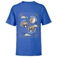 thumbnail image 1 of Disney The Nightmare Before Christmas Jack Sally Zero Mystic - Short Sleeve T-Shirt for Kids - Customized-Royal, 1 of 5