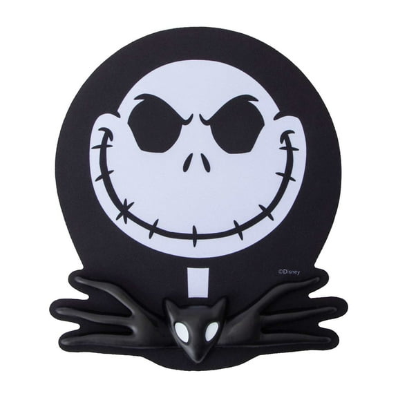 Disney The Nightmare Before Christmas Jack Skellington Mouse Pad with Wrist Support, Non-Slip Desk Accessory