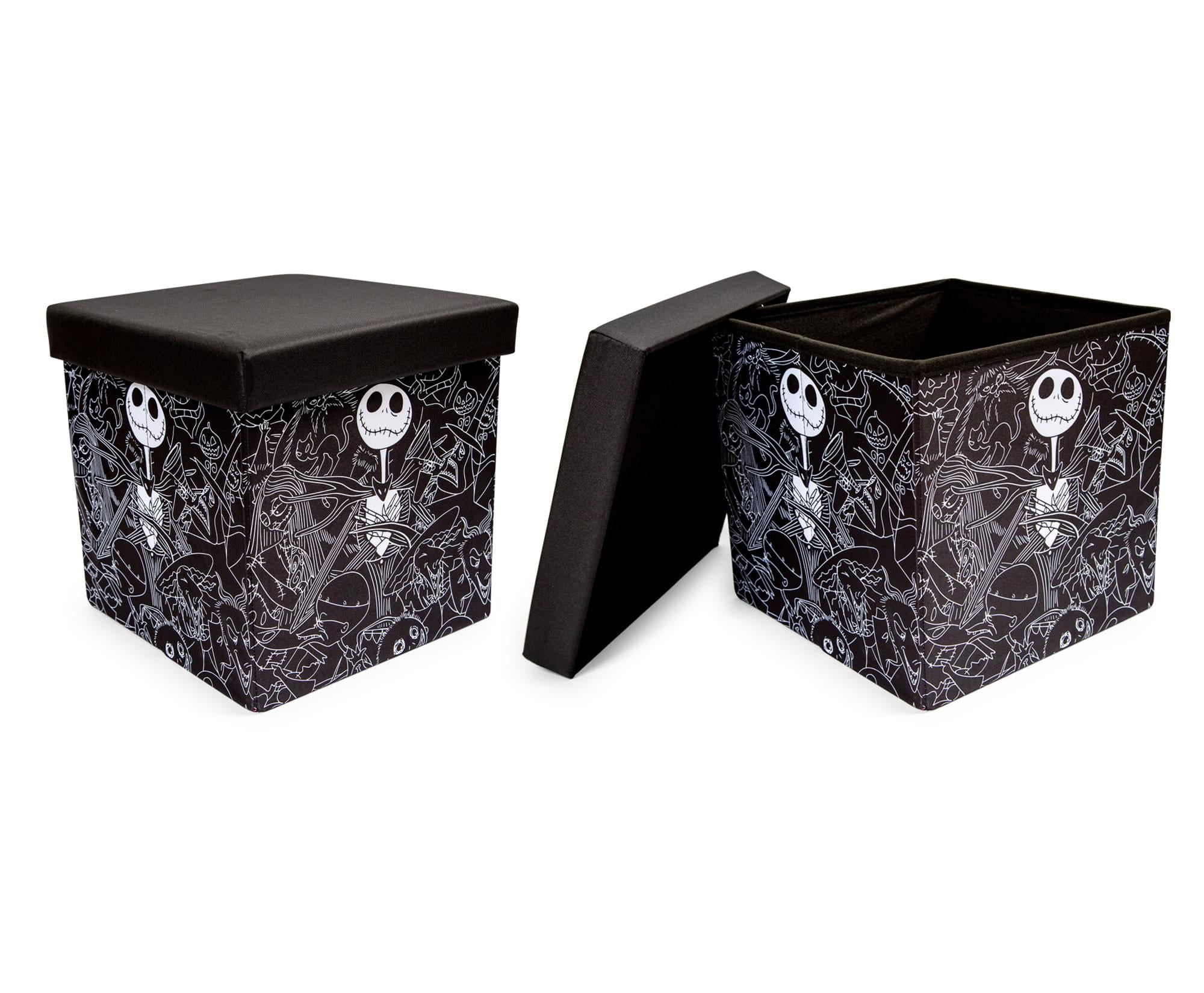 Disney The Nightmare Before Christmas Jack Skellington Storage Bins | Set  of 2 - Walmart.com