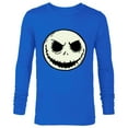 thumbnail image 1 of Disney The Nightmare Before Christmas Jack Skull Big Face - Long Sleeve T-Shirt for Men - Customized-Navy, 1 of 5