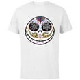 thumbnail image 1 of Disney The Nightmare Before Christmas Jack Sugar Skull - Short Sleeve Cotton T-Shirt for Adults - Customized-White, 1 of 5