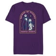 thumbnail image 1 of Disney The Nightmare Before Christmas Jack and Sally Destiny - Short Sleeve Blended T-Shirt for Adults - Customized-Purple, 1 of 5