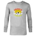 thumbnail image 1 of Disney The Nightmare Before Christmas Jack’s Scare Shack - Long Sleeve T-Shirt for Men - Customized-Athletic Heather, 1 of 5