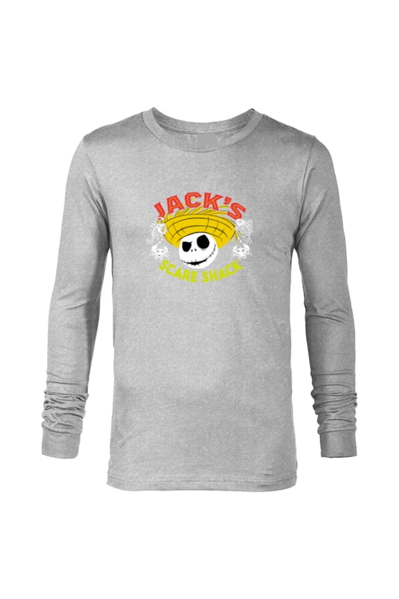 Disney The Nightmare Before Christmas Jack’s Scare Shack - Long Sleeve T-Shirt for Men - Customized-Athletic Heather