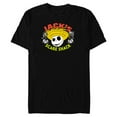 thumbnail image 1 of Disney The Nightmare Before Christmas Jack’s Scare Shack - Short Sleeve Blended T-Shirt for Adults - Customized-Black, 1 of 5