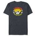 thumbnail image 1 of Disney The Nightmare Before Christmas Jack’s Scare Shack - Short Sleeve Blended T-Shirt for Adults - Customized-Navy Heather, 1 of 5