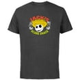 thumbnail image 1 of Disney The Nightmare Before Christmas Jack’s Scare Shack - Short Sleeve Cotton T-Shirt for Adults - Customized-Charcoal, 1 of 5