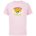 thumbnail image 1 of Disney The Nightmare Before Christmas Jack’s Scare Shack - Short Sleeve Cotton T-Shirt for Adults - Customized-Soft Pink, 1 of 5