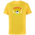 thumbnail image 1 of Disney The Nightmare Before Christmas Jack’s Scare Shack - Short Sleeve Cotton T-Shirt for Adults - Customized-Yellow, 1 of 5