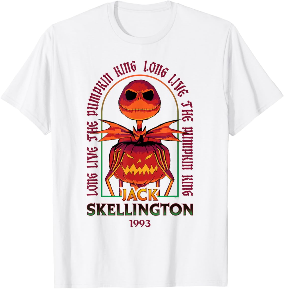 Disney The Nightmare Before Christmas Long Live Jack 1993 TShirt