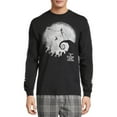 thumbnail image 1 of Disney The Nightmare Before Christmas Long Sleeve Graphic Tee Shirt, (Mens or Mens Big & Tall), 1 of 6