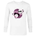 thumbnail image 1 of Disney The Nightmare Before Christmas Love You To Death - Long Sleeve T-Shirt for Men - Customized-White, 1 of 5