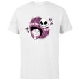 thumbnail image 1 of Disney The Nightmare Before Christmas Love You To Death - Short Sleeve Cotton T-Shirt for Adults - Customized-White, 1 of 5