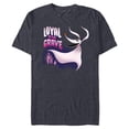 thumbnail image 1 of Disney The Nightmare Before Christmas Loyal to the Grave - Short Sleeve Blended T-Shirt for Adults - Customized-Navy Heather, 1 of 5