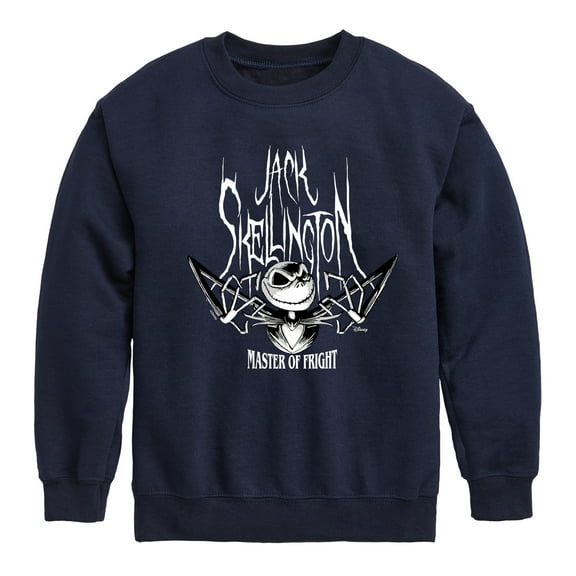 Disney - The Nightmare Before Christmas - MOF Jack Skellington - Toddler & Youth Crewneck Fleece Sweatshirt