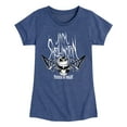 thumbnail image 1 of Disney - The Nightmare Before Christmas - MOF Jack Skellington - Toddler & Youth Girls Short Sleeve Graphic T-Shirt, 1 of 5