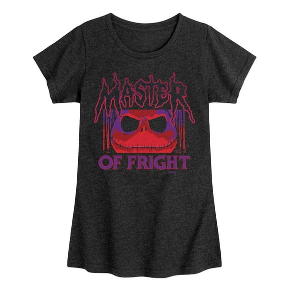 Disney - The Nightmare Before Christmas - Master of Fright & Thrill - Toddler & Youth Girls Short Sleeve T-Shirt