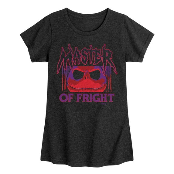 Disney - The Nightmare Before Christmas - Master of Fright & Thrill - Toddler & Youth Girls Short Sleeve T-Shirt
